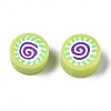 Handmade Polymer Clay Beads CLAY-N008-037J-2