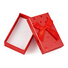 Polka Dot Pattern Cardboard Jewelry Packaging Boxes CON-TAC0011-04B-06-3