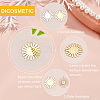 16Pcs 4 Style 201 Stainless Steel Pendants STAS-DC0005-28-4