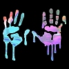 Car Decals- 1 Pcs Hand Car Hood Sticker ST-F711-2-5