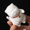 Cat Shape Porcelain Incense Burners PW-WGF0FC8-01-4