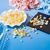 Transparent & Opaque Acrylic Bead OACR-TAC0002-08A-6