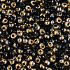 6/0 Half Plated Glass Beads SEED-N008-04A-3