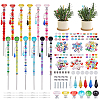 DIY Resin & Acrylic & Glass Drawer Knob Garden Stake Making Kits DIY-OC0014-01-1