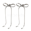 Non-Tarnish 304 Stainless Steel Studs Earrings EJEW-K272-01P-1