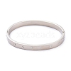 304 Stainless Steel Bangles BJEW-M284-22-2