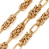 304 Stainless Steel Knot Link Chains CHS-A021-06B-G-1