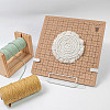 Square Cork Blocking Mats for Knitting TOOL-WH0159-52B-6