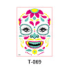 Heat Tranfer Printing Luminous Body Art Face Tattoo Sticker PW-WG59235-02-1