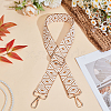 Rhombus Pattern Nylon Canvas Handbag Webbing Bag Straps FIND-CN0002-38A-4