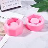 Olycraft Food Grade DIY Silicone Flowerpot Molds DIY-OC0002-44-5