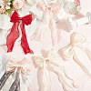 5Pcs 5 Colors Cloth Bowknot Hair Barrettes PHAR-SP0001-14-3