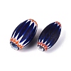 Handmade Millefiori Glass Barrel Beads LA-N002-35B-2