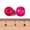 Dyed Natural Wood Beads WOOD-Q006-10mm-11-LF-3