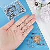 Unicraftale 120Pcs 4 Style 303 Stainless Steel Beads STAS-UN0055-37-4