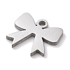 Anti-Tarnish 304 Stainless Steel Charms STAS-R003-01P-04-2