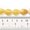 Natural Topaz Jade Beads Strands G-P561-B04-01-5