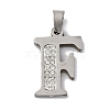 201 Stainless Steel Pendants STAS-Q342-53P-F-1