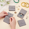 Microfiber Jewelry Flap Pouches ABAG-WH0032-121B-3