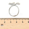 304 Stainless Steel Finger Rings RJEW-Z100-01GP-5
