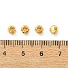 SHEGRACE Brass Round Beads XGRPCU997-292G-3