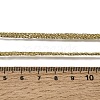 3.5MM Polyester Metallic Cord Braided Cord Necklace Making FB-CBAA152-01P-08-3