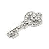 Rack Plating Alloy Micro Pave Rhinestone Pendants FIND-K020-07P-2