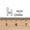 304 Stainless Steel Charms STAS-G356-08P-H-3