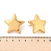 304 Stainless Steel Star Stud Earrings EJEW-Q011-03G-3