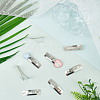 100Pcs Iron Hair Clip Findings PHAR-SC0001-002A-4