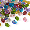 Cheriswelry 96Pcs 8 Colors Transparent Glass Beads Strands GLAA-CW0001-04-13