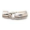 304 Stainless Steel Fold Over Clasps STAS-R140-11P-1