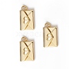 Eco-Friendly Rack Plating Brass Pendants KK-F848-08G-6