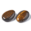 Natural Tiger Eye Pendants G-N0326-74A-3