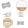 DICOSMETIC Jump Rings Kit for DIY Jewelry Making Finding Kit DIY-DC0001-11-3