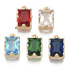 Glass Rhinestone Pendants GLAA-N038-20-1