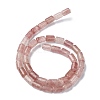 Natural Strawberry Quartz Beads Strands G-C135-G01-01-3