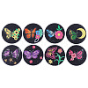 8Pcs Coaster DIY Diamond Painting Kit PW-WG50229-01-2