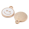 Alloy Enamel Pendants PALLOY-S192-04G-02-2