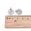 Non-Tarnish 304 Stainless Steel Charms STAS-Q201-T445-9S-4