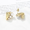 Ion Plating(IP) 304 Stainless Steel Stud Earrings EJEW-A119-19G-3