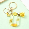 Resin & Alloy Enamel Keychain X1-KEYC-YW00134-21-1