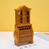 Wooden Bookcase Miniature Ornaments PW-WG20F43-01-3