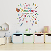 PVC Wall Stickers DIY-WH0228-079-4