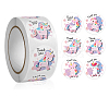 6 Patterns Horse Cartoon Stickers Roll UNIC-PW0001-009D-1