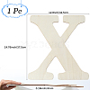 Letter Unfinished MDF Sheets WOOD-WH20012-008X-2