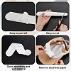 10Pcs Cloth Hat Sweat Liner FIND-WH0148-272B-4