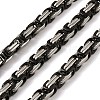 201 Stainless Steel Byzantine Chains SA-E001-14BP-03-1