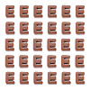 Opaque Acrylic European Beads OACR-TAC0019-006E-2