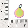 Ion Plating(IP) 304 Stainless Steel Pendants STAS-I311-33D-RC-3
